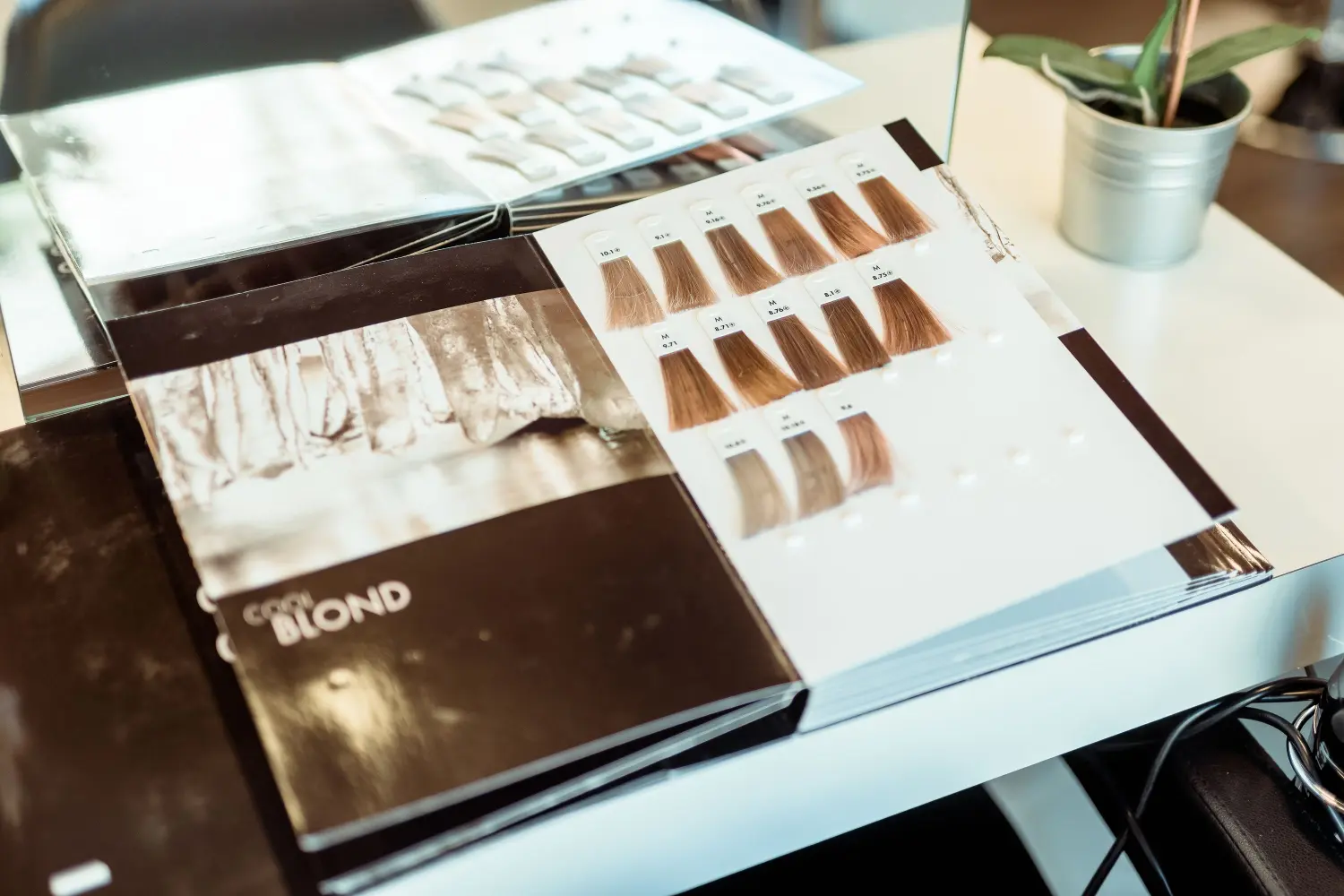 Haarprofis - Friseurstudio - Haarfarbenproben